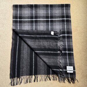 Auxiliary Reversible THICK Wool Scarf---2 SCARVES IN 1! Aritzia